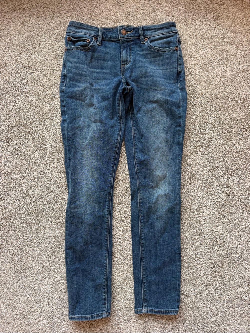 Women’s Lucky Brand Classic Blue Lolita Crop Jeans- Size 26